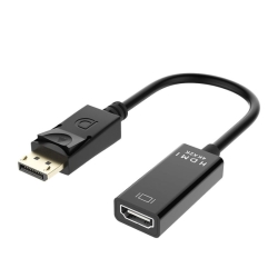 خرید عمده کابل تبدیل dp به hdmi, کابل تبدیل دی پی به اچ دی ام آی 4k, قیمت عمده کابل dp به hdmi کیفیت 4k  